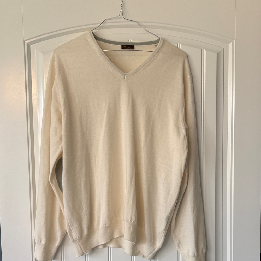 Stenstroms Men's V-Neck Sweater Sz XXL